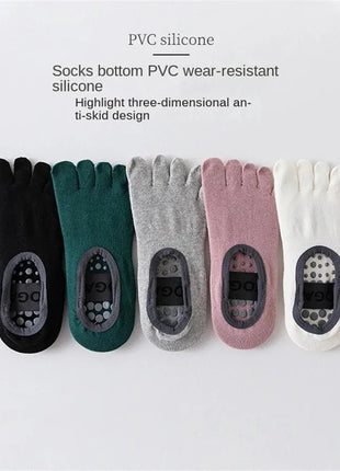 Knit Yoga Socks for Women Let Your Toes Breathe