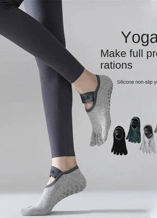 Knit Yoga Socks for Women Let Your Toes Breathe