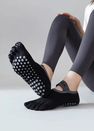 Knit Yoga Socks for Women Let Your Toes Breathe