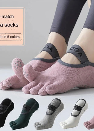 Knit Yoga Socks for Women Let Your Toes Breathe