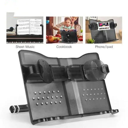 Adjustable Multifunctional Student Reading Shelf with Storage