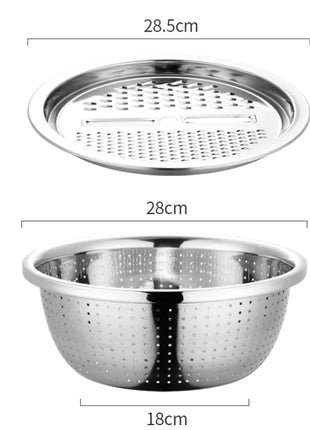 Stainless Steel Multi-functional Slicer Set