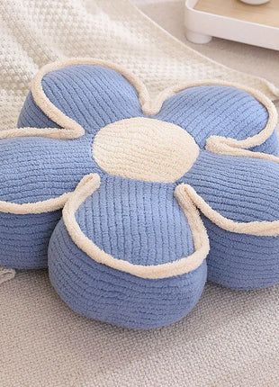 Thick Flower Tatami Futon Cushion, Comfort with Playful Style
