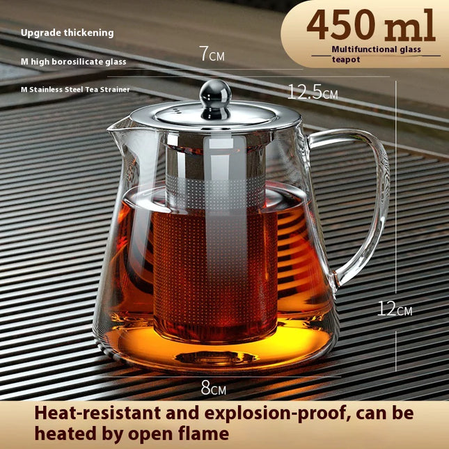 Heat-Resistant Glass Teapot Set