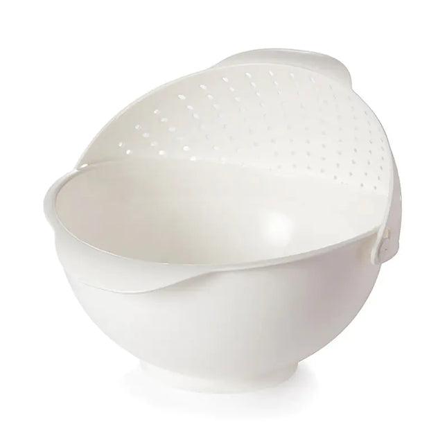 Draining Basket and Vegetable Washing Bowl Set